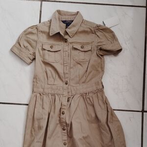 Girls Ralph Lauren Chino Shirt dress 5